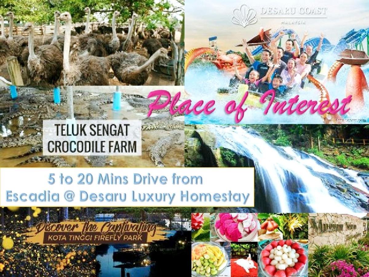 Desaru Cosy Homestay - Near Waterpark, Beach, Rapid -Wifi, Tvbox, Steamboat, Bbq Available מראה חיצוני תמונה